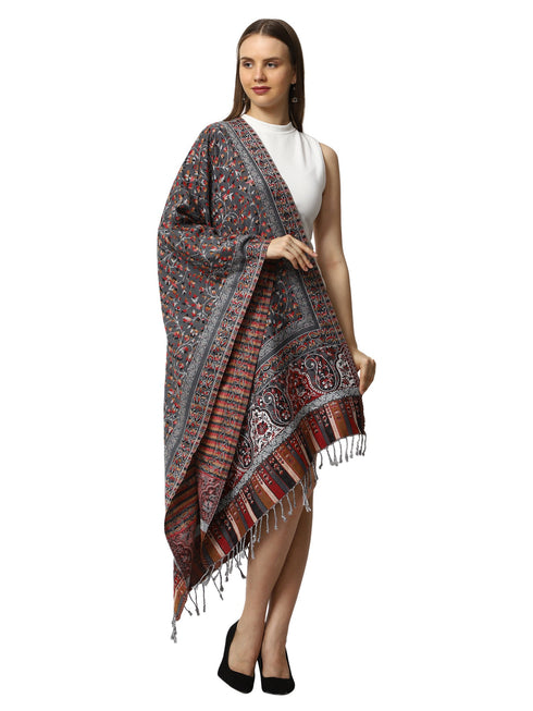 Women's Jamawar Wool Stole